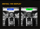 Motorcycle 7 Inch Round LED Headlight For Harley Touring Road King Ultra Classic Electra 4.5 Inch Fog Lights Mounting Ring Moto