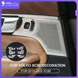 Door Speaker Trim Sticker for Volvo XC90 2015-2024 Car Interior Accessory LINGLUYANG