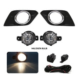 Chrome Cover Fog Light DRL for Nissan X-Trail 2014 LED Ambient Light MAGIC COLORM Halogen Bulb