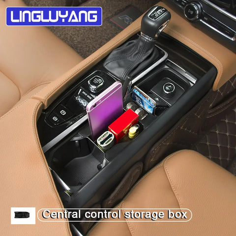 Central Control Cup Holder for Volvo Series Car Interior Accessory LINGLUYANG