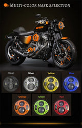 5.75Inch LED Headlight Motorcycle Hi/Lo Beam LED Headlights For Harley Davidson Sportster Dyna XL 883C 1200C FXD Headlamp FX