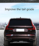 Stainless Steel Rear Bumper Trim for Volvo XC60 Car Interior Accessory LINGLUYANG