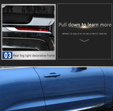 Stainless Steel Rear Bumper Trim for Volvo XC60 Car Interior Accessory LINGLUYANG