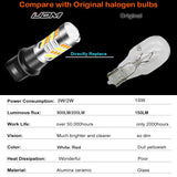 LED Ambient Light Dual-Color T15 Reverse Lamp for 12V Vehicles LED Ambient Light iJDM