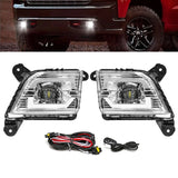 LED Fog Light Assembly with DRL for Silverado 2019-2020 LED Ambient Light MAGIC COLORM