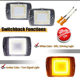 Switchback Turn Signal & DRL Lights Jeep Wrangler YJ Car Interior Accessory iJDM
