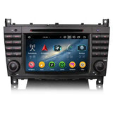 Android Head Unit CarPlay for Mercedes Benz W203 2001-2007 Android Head Unit Bosstar 7'' 4 G 32 G