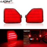Rear Bumper Reflector Light for Jeep Wrangler JL 2018-up Car Interior Accessory iJDM