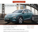 Car Gate Slot Cup Mat for Hyundai Kona EV 2020-2022 Car Interior Accessory SMABEE