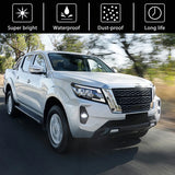 LED Fog Lamp DRL for Nissan Navara 2020 2021 NP300 Car Interior Accessory MAGIC COLORM