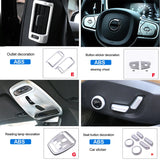 Interior Trim Molding Set for Volvo XC90 2015-2021 Car Interior Accessory LINGLUYANG