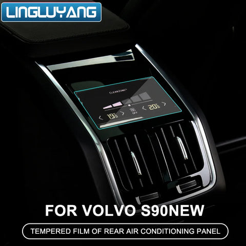 Tempered Film Interior Sticker for Volvo XC60 XC90 Car Interior Accessory LINGLUYANG