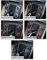Aluminum Alloy AC Knobs for Volvo S60 2012-2016