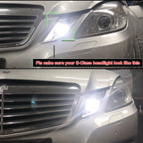 LED Parking Position Lights White for Mercedes E-Class 2010-2013