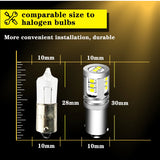Error Free LED Reverse Light Bulbs Audi A3 VW Passat Car Interior Accessory iJDM