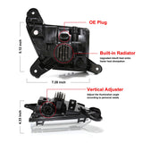 LED Fog Light Assembly with DRL for Silverado 2019-2020