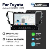 11.5 Inch Android Head Unit for Toyota Alphard 2015-2023 Android Head Unit BOSSTAR
