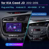Android Head Unit GPS for Kia Ceed RHD 2012 Android Head Unit Bosstar