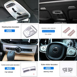 Interior ABS Trim Stripe Kit for Volvo S60 V60 Car Interior Accessory LINGLUYANG