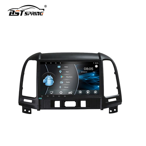 Android Head Unit DVD Player GPS for Hyundai Santa Fe Android Head Unit BOSSTAR 9" 32 g 2 g