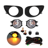 Front Fog Light Assembly for Toyota Yaris 2006-2008 Car Interior Accessory MAGIC COLORM Led Blub Yellow