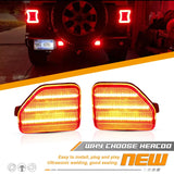 Rear Bumper Reflector Light for Jeep Wrangler JL 2018-up