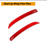 Sport Red Carbon Fiber JCW Spoiler Lip for MINI F56 F55