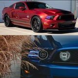 RGBW LED DRL Board Lights for 2013-2014 Ford Mustang Car Interior Accessory iJDM