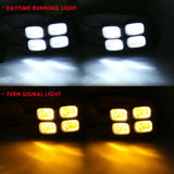LED Bumper Fog Light DRL for Toyota Hilux Revo 2015-2017 LED Ambient Light MAGIC COLORM