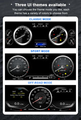 HD Digital Cluster Instrument Panel for Lexus LX570 Car Interior Accessory Bosstar