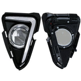 LED Fog Light DRL w/ Turn Signal for Toyota RAV4 2016-2018 LED Ambient Light MAGIC COLORM