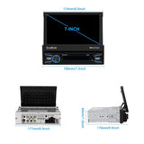 7" Motorised CarPlay Auto Retract Screen Universal Android Head Unit OEM 7" no MP5