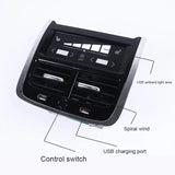 AC Panel Adapter Trim for Volvo XC60 S90 2018-2023 Car Interior Accessory LINGLUYANG