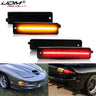 LED Side Marker Front & Rear Amber/Red for Pontiac Firebird Trans Am 1998-2002