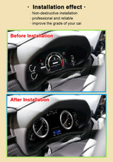 HD Digital Cluster Instrument Panel for Lexus LX570 Car Interior Accessory Bosstar