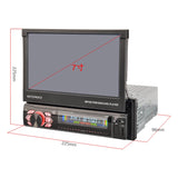 7in Retractable 1Din MP5 Touch Screen Radio Universal Android Head Unit Bosstar