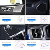 Interior Bright Strip Trim for Volvo XC60 2018-2021 Car Interior Accessory LINGLUYANG