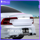 ABS Rear Spoiler Wing Styling for Volvo S90 2016-25 Car Interior Accessory LINGLUYANG