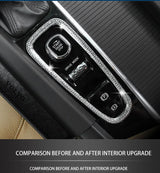 Zinc Alloy Diamond Interior Trim for Volvo Car Interior Accessory LINGLUYANG