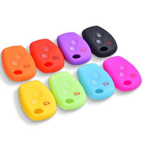 Silicone Key Cover Case for Smart Fortwo Forfour 451 Car Interior Accessory GMUNI