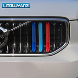 Front Grille 3-Color Trim for Volvo XC40 Car Interior Accessory LINGLUYANG
