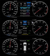 12.3-inch Digital Instrument Cluster for Toyota Highlander 2015-2019