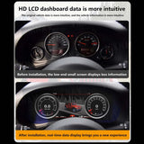 Linux Digital Speedometer Cluster for Jeep Wrangler 2011-2017 Android Head Unit Bosstar
