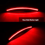 Smoked Lens LED Side Marker Lights for Corvette C7