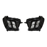 LED DRL Fog Lights Kit for KIA Sorento 2015-2017 Car Interior Accessory MAGIC COLORM