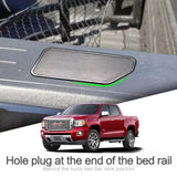 Chevrolet Colorado GMC Canyon 2015 - 2021 Pocket Covers Truck Pickup Protective Bed Rail Hole Plugs Accessories 2PCS Pickup A