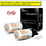 Switchback LED Turn Signal Bulbs for Toyota Camry 2018 LED Ambient Light iJDM