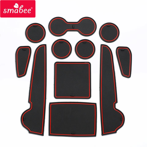Gate Slot Cup Mat for Toyota Corolla Cross SUV 2021 2022 Anti-slip Pad Accessories Non-slip Mats Car Sticker Tidying Car Floo