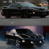 LED Side Marker Front & Rear Amber/Red for Pontiac Firebird Trans Am 1998-2002