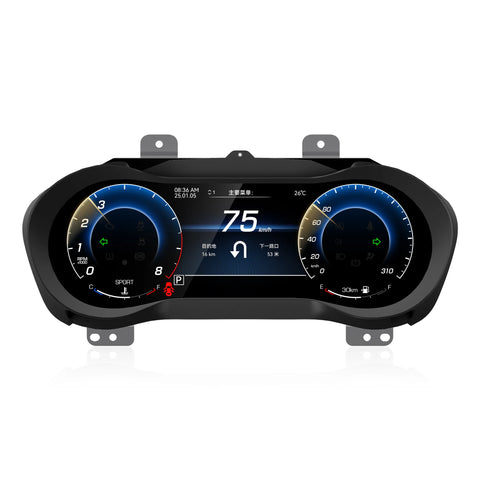 12.3" Digital Cluster for Maserati Ghibli Android Head Unit Bosstar for Maserati Ghibli 2014-2020